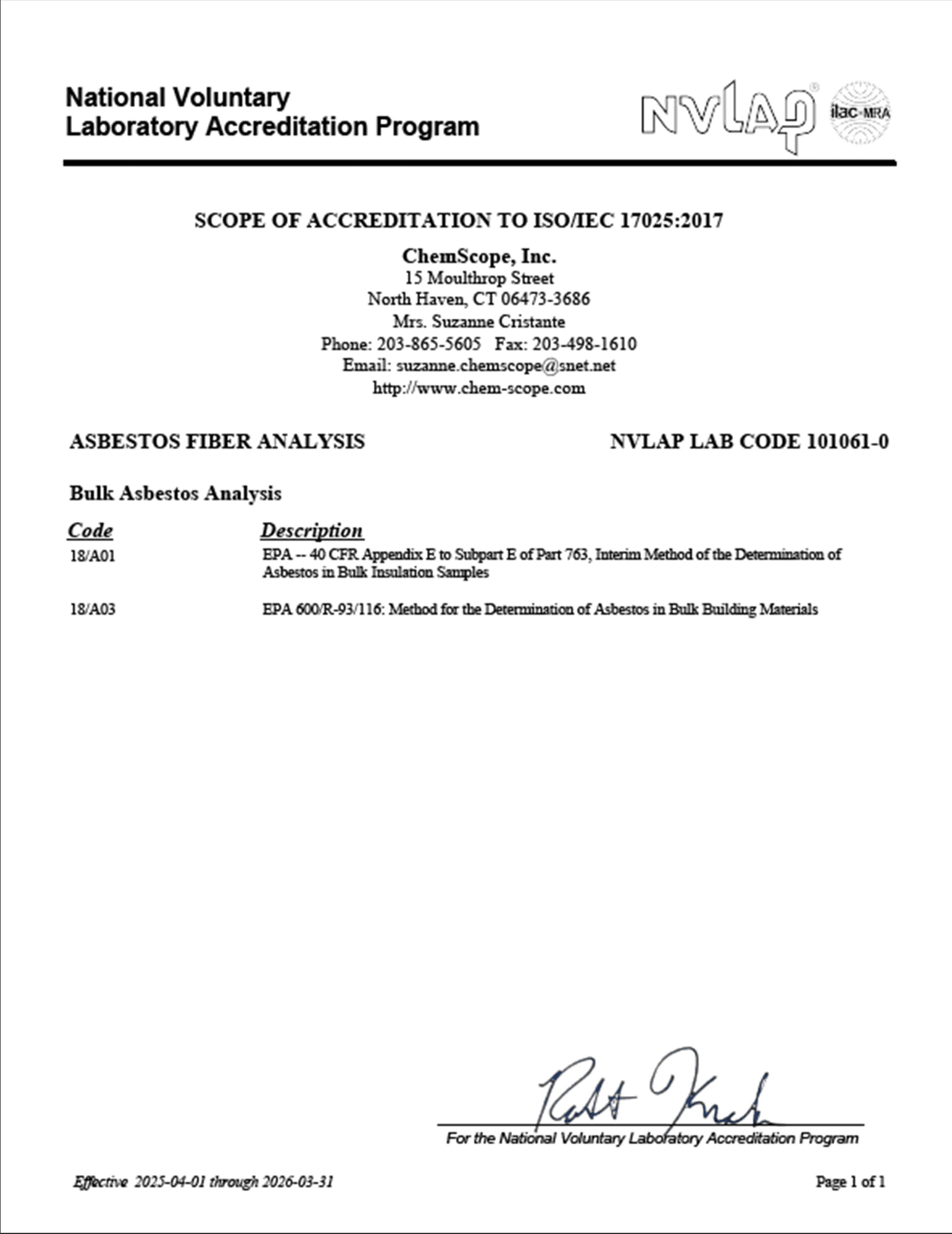 NVLAP Scope exp 03312026
